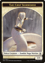 Tah-Crop Skirmisher // Cat Double-Sided Token [Amonkhet Tokens] | Lots Moore NSW