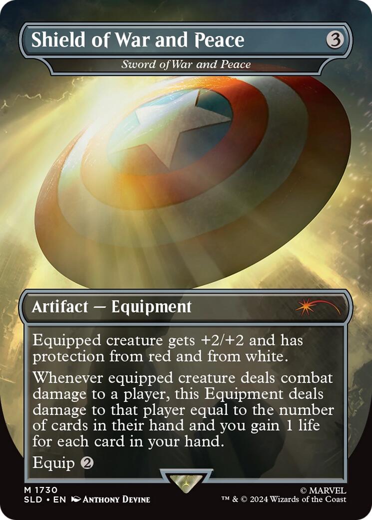 Shield of War and Peace - Sword of War and Peace [Secret Lair Drop Series] | Lots Moore NSW