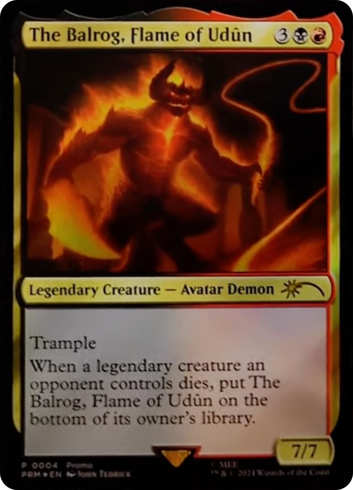 The Balrog, Flame of Udun [Resale Promos] | Lots Moore NSW