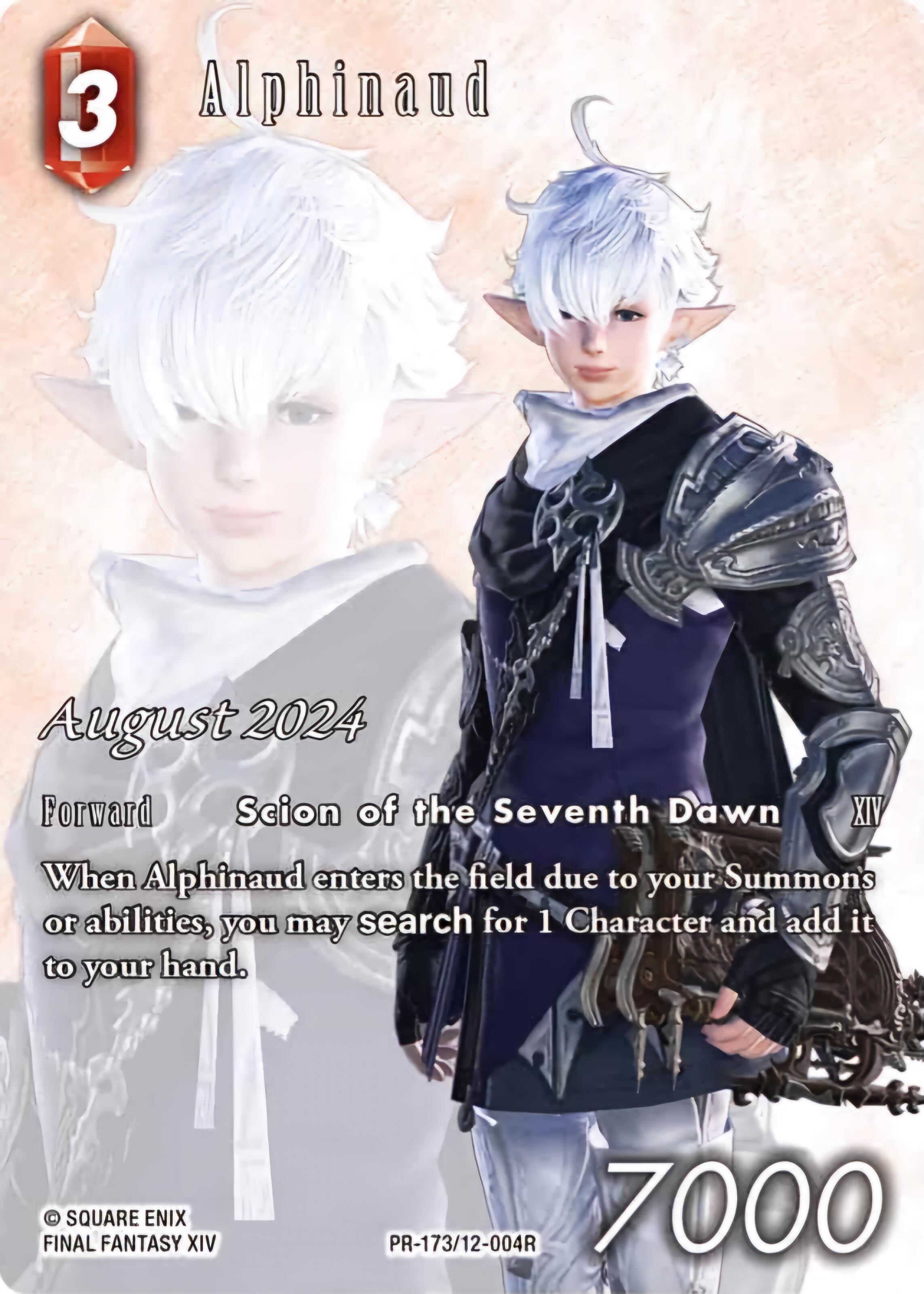 Alphinaud [Promo Cards] | Lots Moore NSW