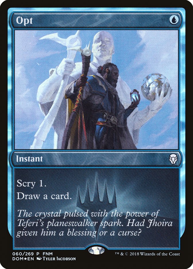 Opt (FNM) [Dominaria Promos] | Lots Moore NSW