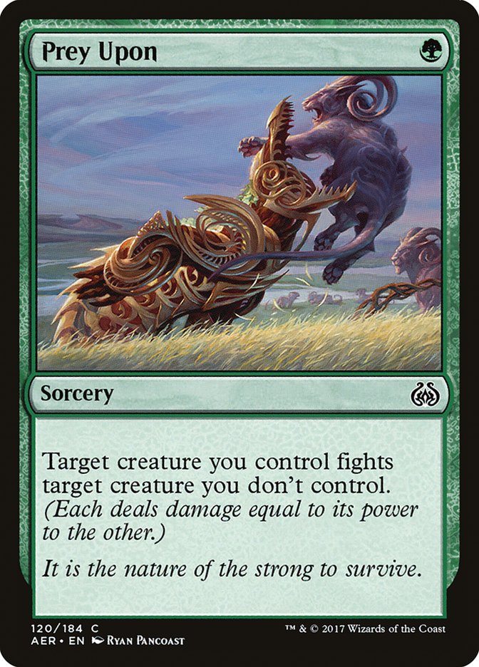 Prey Upon [Aether Revolt] | Lots Moore NSW
