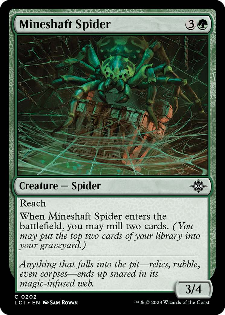Mineshaft Spider [The Lost Caverns of Ixalan] | Lots Moore NSW