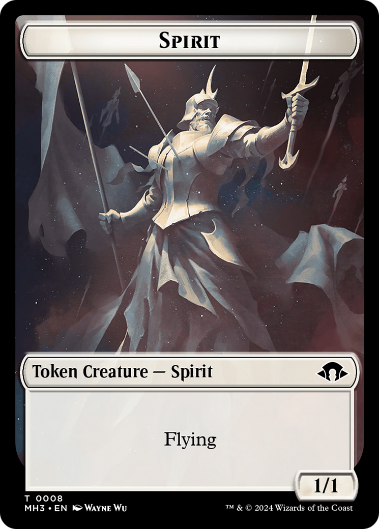 Servo // Spirit (0008) Double-Sided Token [Modern Horizons 3 Tokens] | Lots Moore NSW