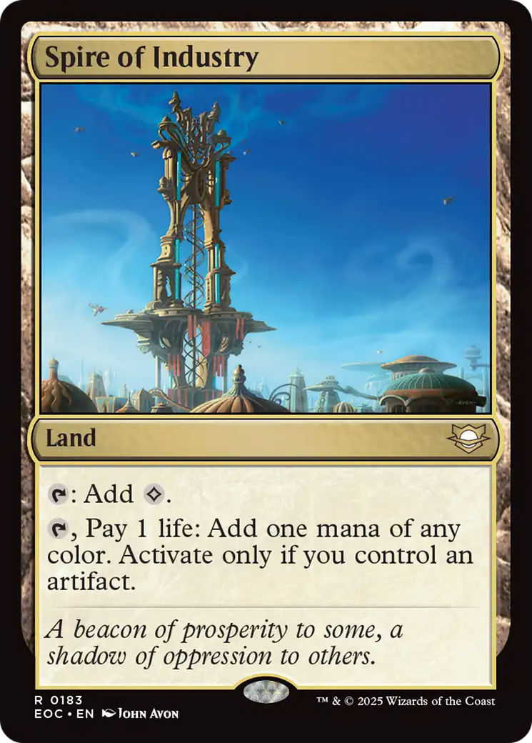 Spire of Industry [Edge of Eternities Commander] | Lots Moore NSW