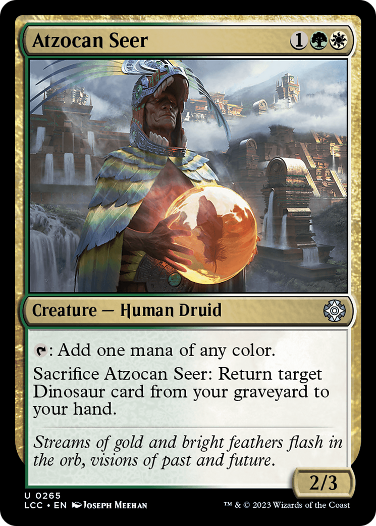 Atzocan Seer [The Lost Caverns of Ixalan Commander] | Lots Moore NSW