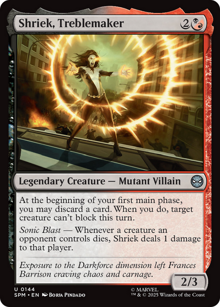 Shriek, Treblemaker [Marvel's Spider-Man] | Lots Moore NSW