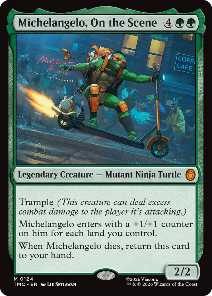 Michelangelo, On the Scene [Teenage Mutant Ninja Turtles Commander] | Lots Moore NSW