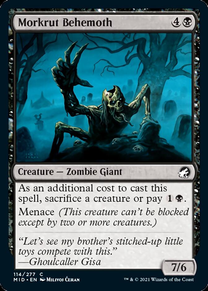 Morkrut Behemoth [Innistrad: Midnight Hunt] | Lots Moore NSW