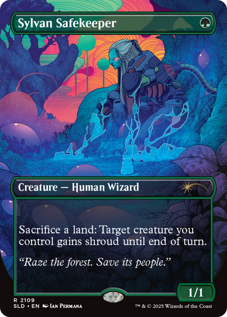 Sylvan Safekeeper (Galaxy Foil) [Secret Lair Drop Series] | Lots Moore NSW