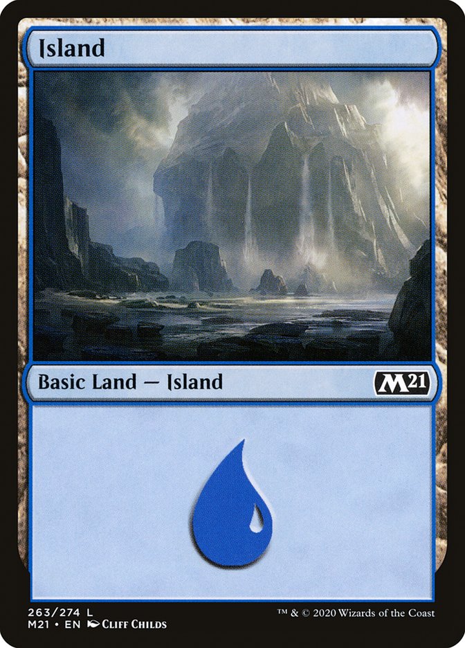 Island (263) [Core Set 2021] | Lots Moore NSW