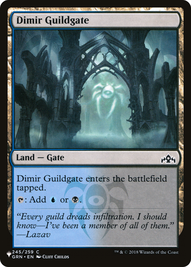 Dimir Guildgate [The List] | Lots Moore NSW