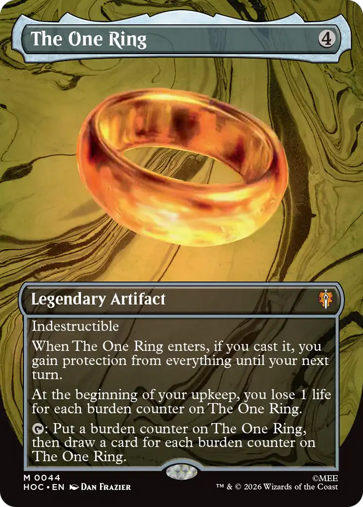 The One Ring (Borderless) [The Hobbit] | Lots Moore NSW
