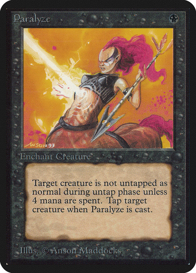 Paralyze [Alpha Edition] | Lots Moore NSW