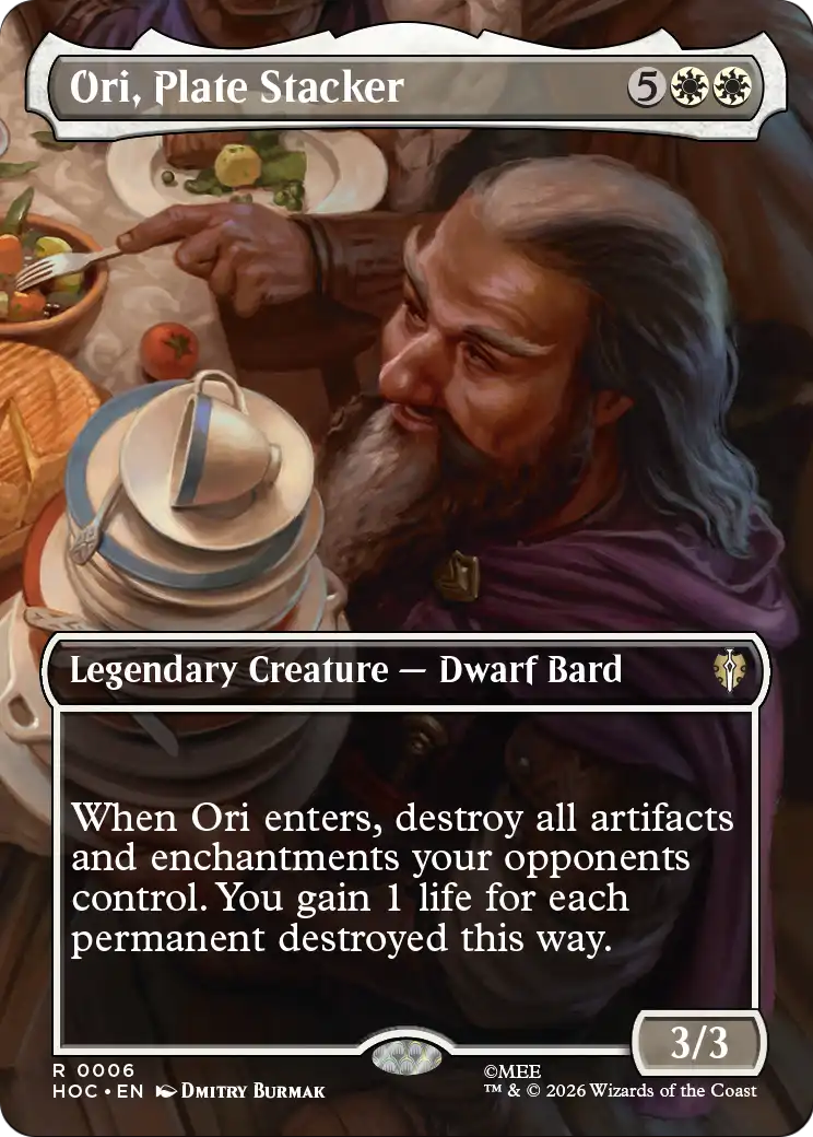 Ori, Plate Stacker (Borderless) [The Hobbit: Eternal-Legal] | Lots Moore NSW