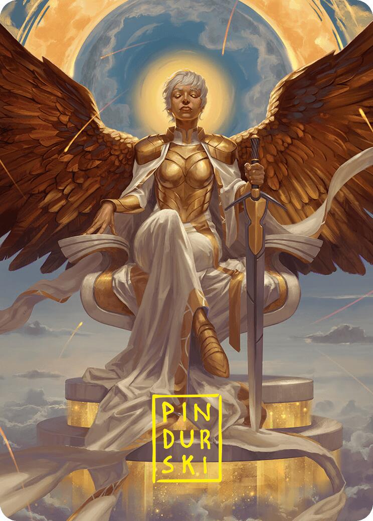 Herald of Eternal Dawn Art Card (27/54) (Gold-Stamped Signature) [Foundations Art Series] | Lots Moore NSW