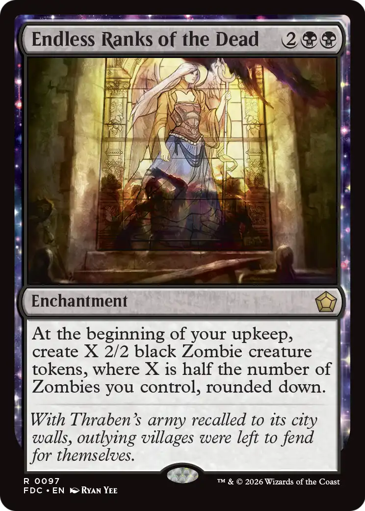 Endless Ranks of the Dead [Foundations Commander] | Lots Moore NSW