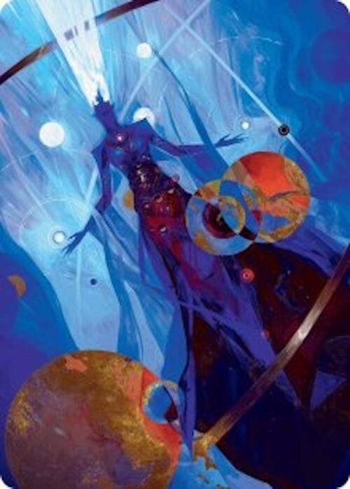 Omniscience Art Card (32/54) [Foundations Art Series] | Lots Moore NSW