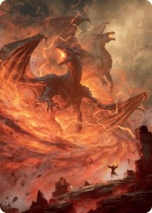 Rite of the Dragoncaller Art Card (38/54) [Foundations Art Series] | Lots Moore NSW