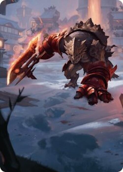 Searslicer Goblin Art Card (39/54) [Foundations Art Series] | Lots Moore NSW