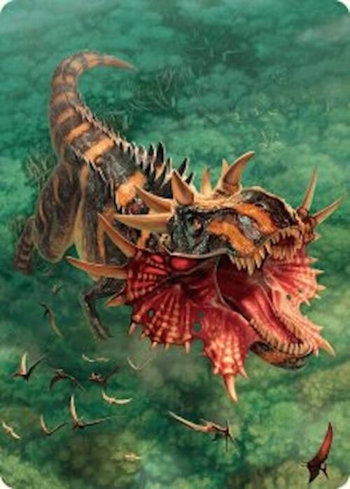 Gigantosaurus Art Card (53/54) [Foundations Art Series] | Lots Moore NSW