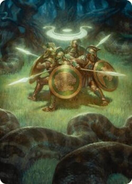 Anthem of Champions Art Card (47/54) [Foundations Art Series] | Lots Moore NSW