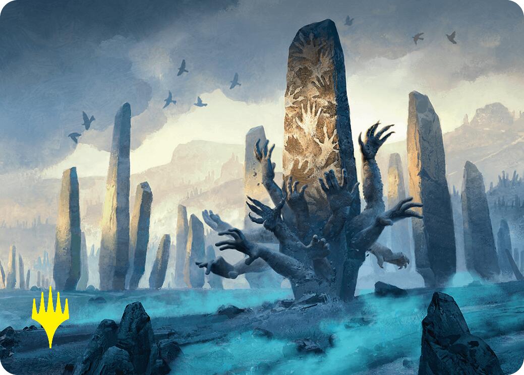 Soulstone Sanctuary Art Card (19/54) (Gold-Stamped Signature) [Foundations Art Series] | Lots Moore NSW