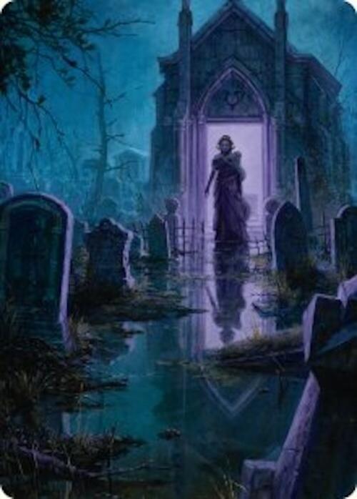 Swamp Art Card (23/54) [Foundations Art Series] | Lots Moore NSW