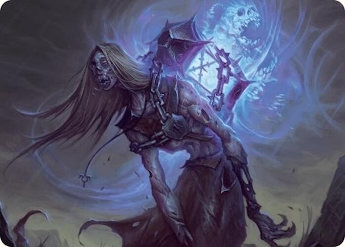 Soul-Shackled Zombie Art Card (9/54) [Foundations Art Series] | Lots Moore NSW