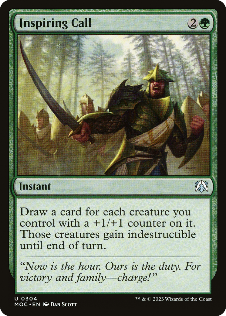 Inspiring Call [March of the Machine Commander] | Lots Moore NSW