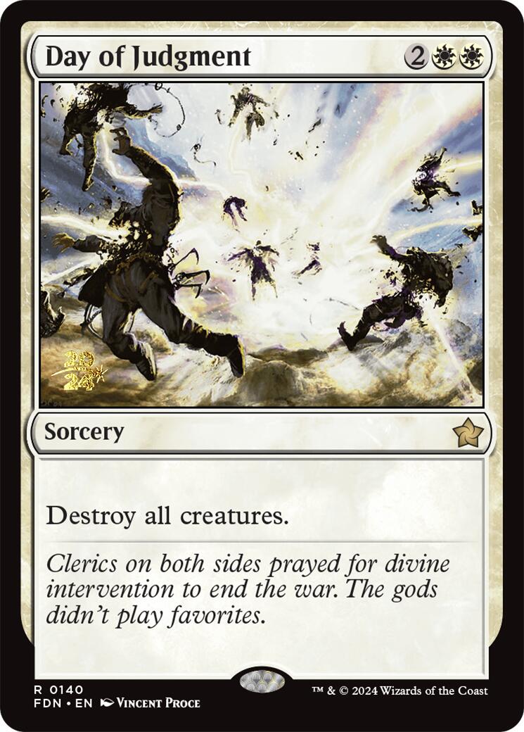 Day of Judgment [Foundations Prerelease Promos] | Lots Moore NSW