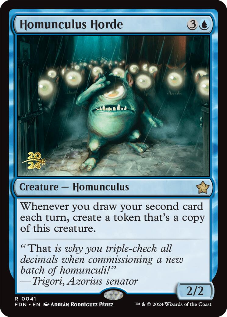 Homunculus Horde [Foundations Prerelease Promos] | Lots Moore NSW