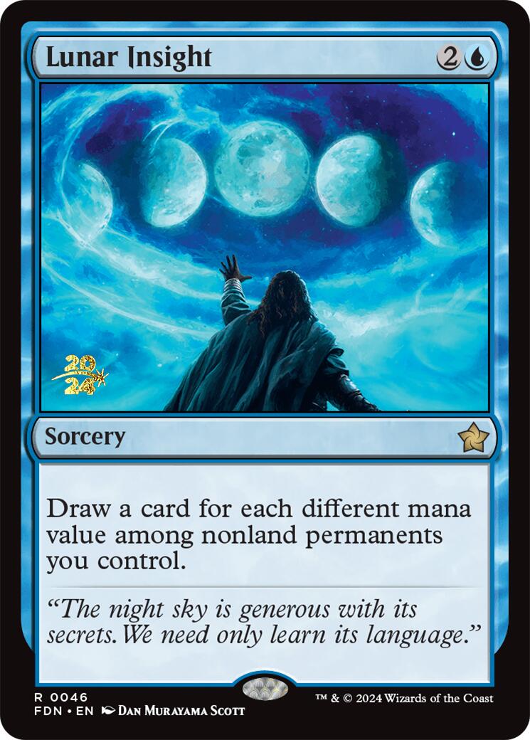 Lunar Insight [Foundations Prerelease Promos] | Lots Moore NSW