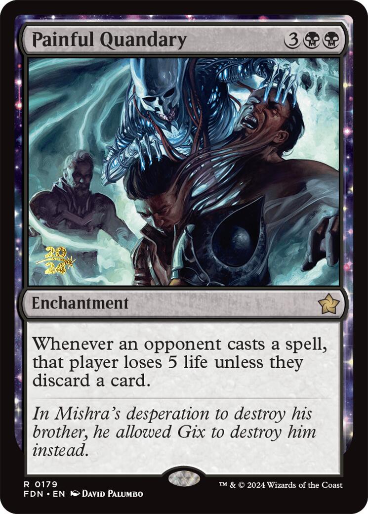 Painful Quandary [Foundations Prerelease Promos] | Lots Moore NSW