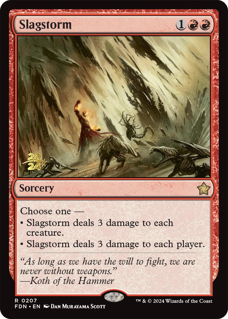 Slagstorm [Foundations Prerelease Promos] | Lots Moore NSW
