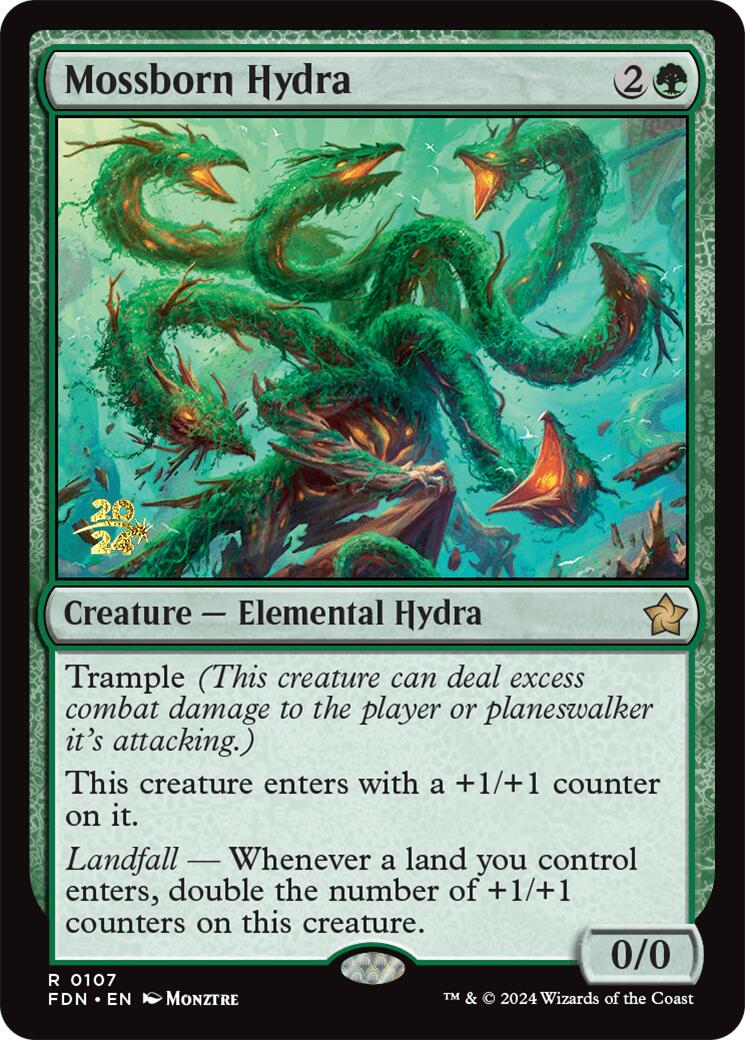 Mossborn Hydra [Foundations Prerelease Promos] | Lots Moore NSW