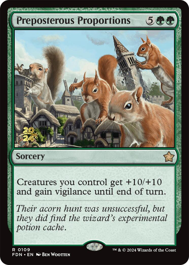 Preposterous Proportions [Foundations Prerelease Promos] | Lots Moore NSW