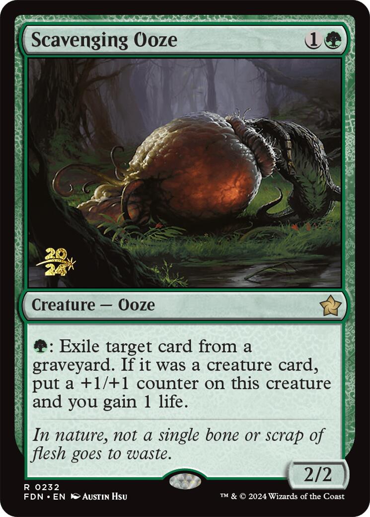 Scavenging Ooze [Foundations Prerelease Promos] | Lots Moore NSW