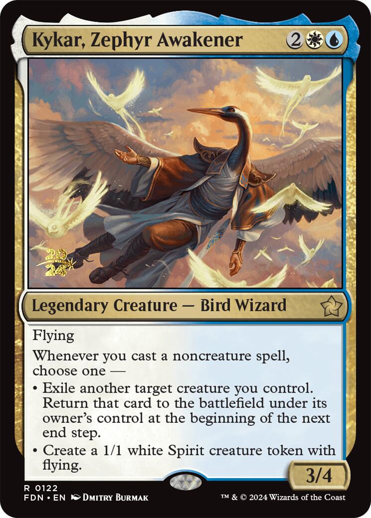 Kykar, Zephyr Awakener [Foundations Prerelease Promos] | Lots Moore NSW