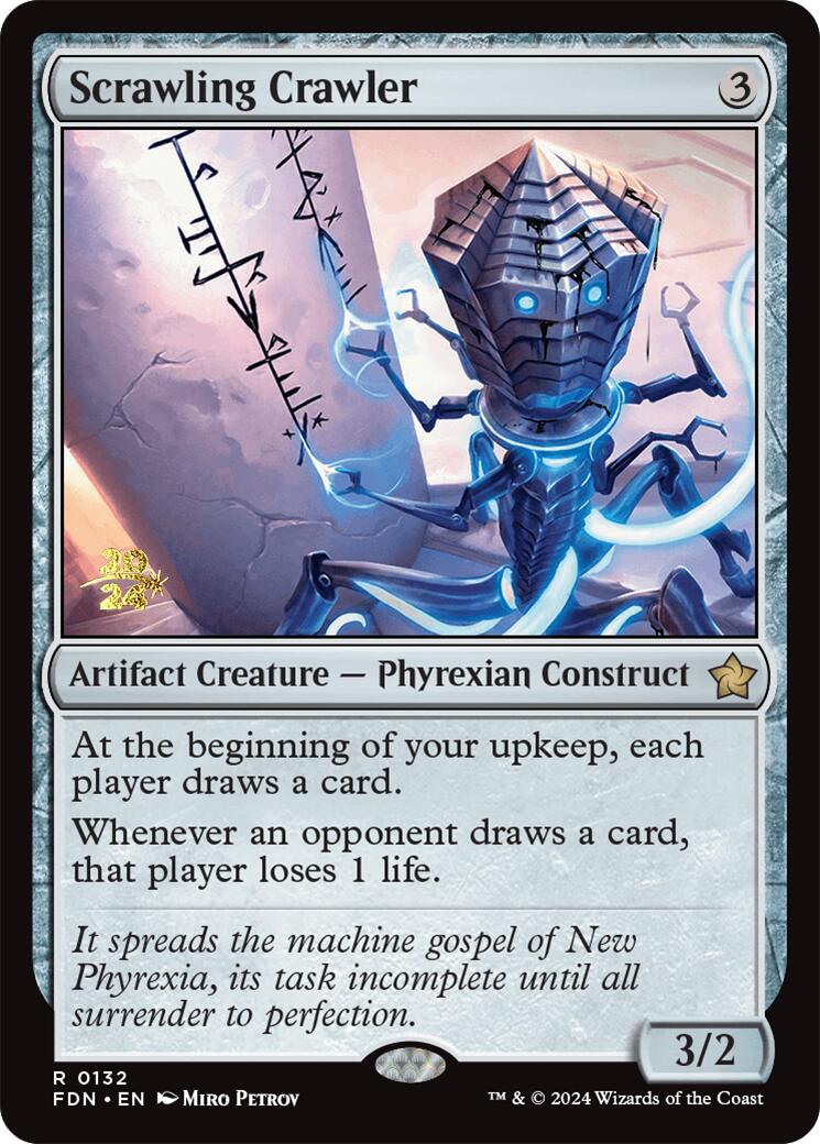 Scrawling Crawler [Foundations Prerelease Promos] | Lots Moore NSW