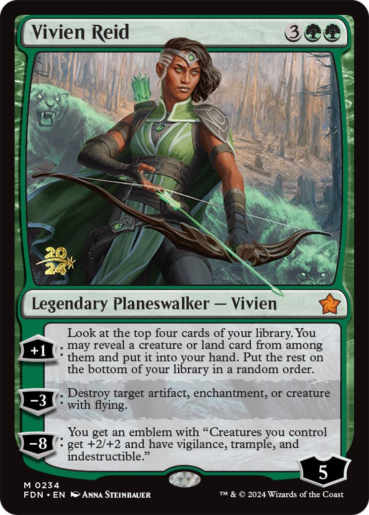 Vivien Reid [Foundations Prerelease Promos] | Lots Moore NSW