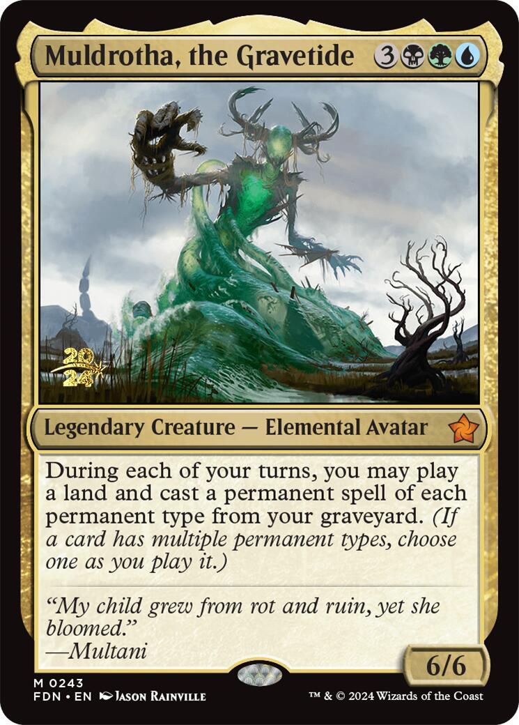 Muldrotha, the Gravetide [Foundations Prerelease Promos] | Lots Moore NSW