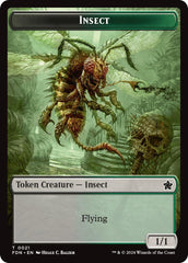 Goblin // Insect Doubled-Sided Token [Foundations Tokens] | Lots Moore NSW