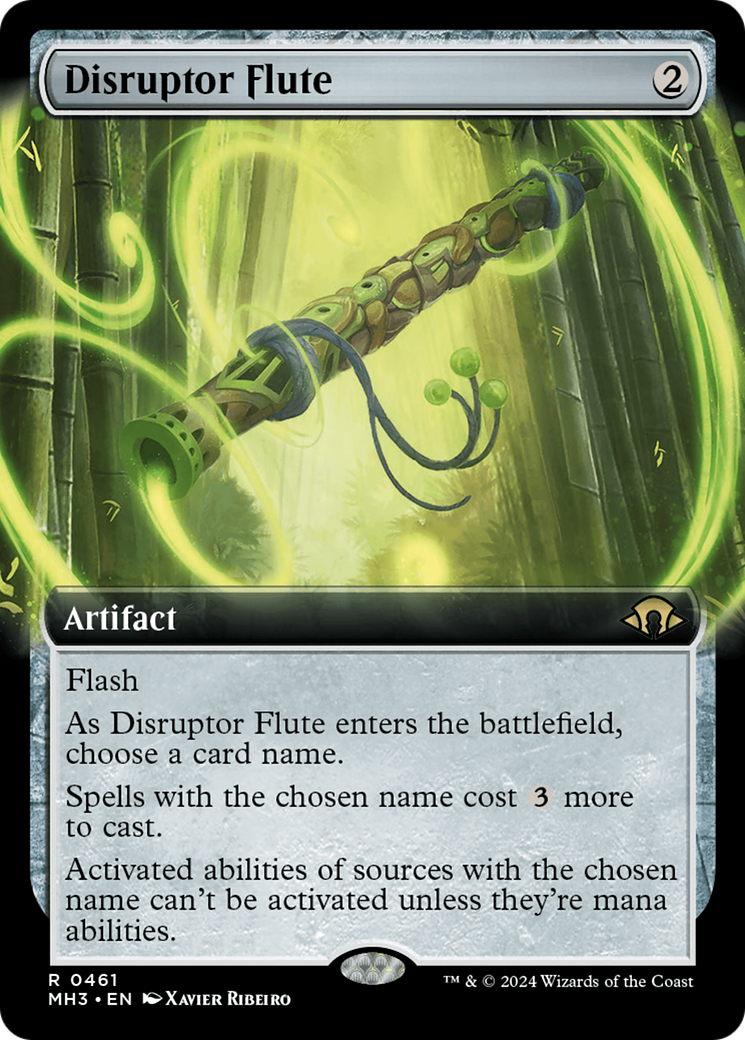 Disruptor Flute (Extended Art) [Modern Horizons 3] | Lots Moore NSW