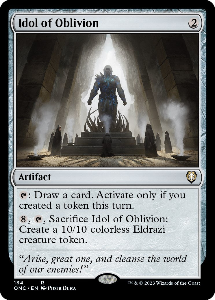 Idol of Oblivion [Phyrexia: All Will Be One Commander] | Lots Moore NSW