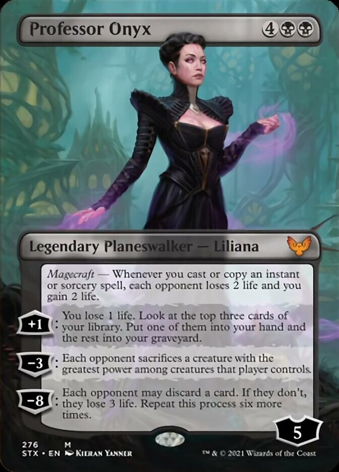 Professor Onyx (Borderless) [Strixhaven: School of Mages] | Lots Moore NSW