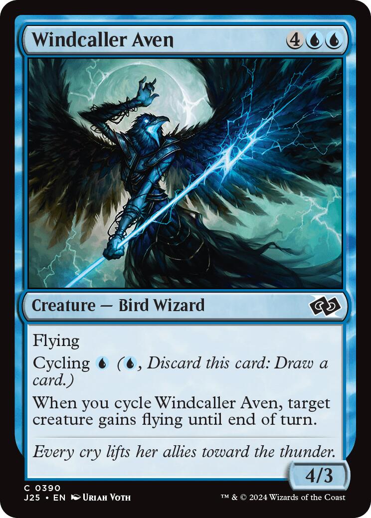 Windcaller Aven [Foundations Jumpstart] | Lots Moore NSW