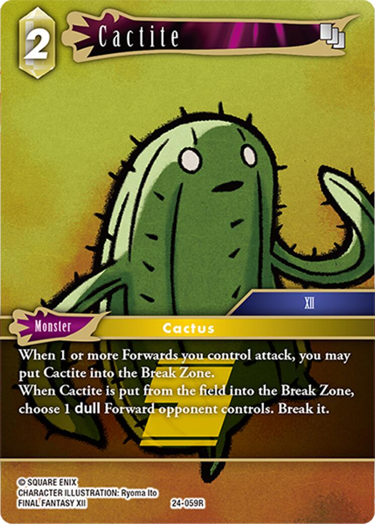Cactite [Hidden Legends] | Lots Moore NSW