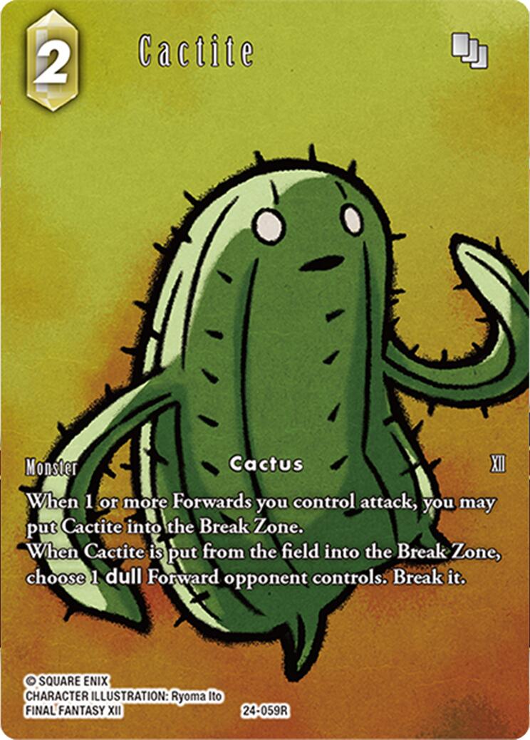 Cactite (Full Art) [Hidden Legends] | Lots Moore NSW