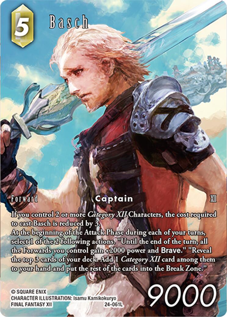 Basch (Full Art) [Hidden Legends] | Lots Moore NSW